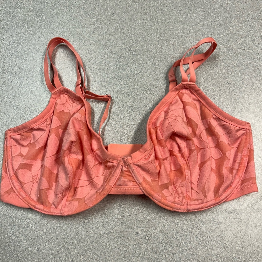 Aerie Pink Full-Coverage Bra with Underwire Support